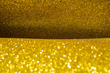 Abstract gold glitter texture background, festive season concept