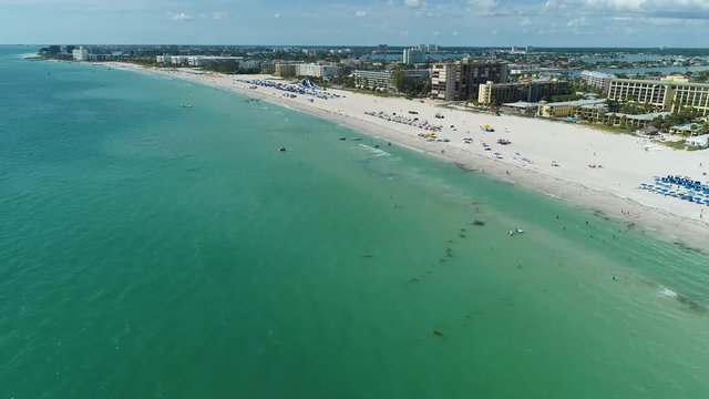 Aerial St Pete Beach, FL