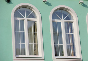 Fototapeta na wymiar Arched windows