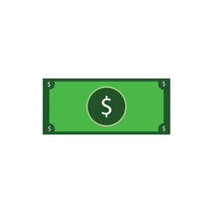 Money bill cash icon vector illustration graphic design