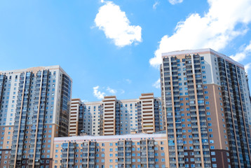 city high-rise multi-storey buildings