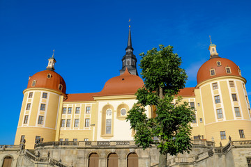 Naklejka premium Schloss Moritzburg bei Dresden