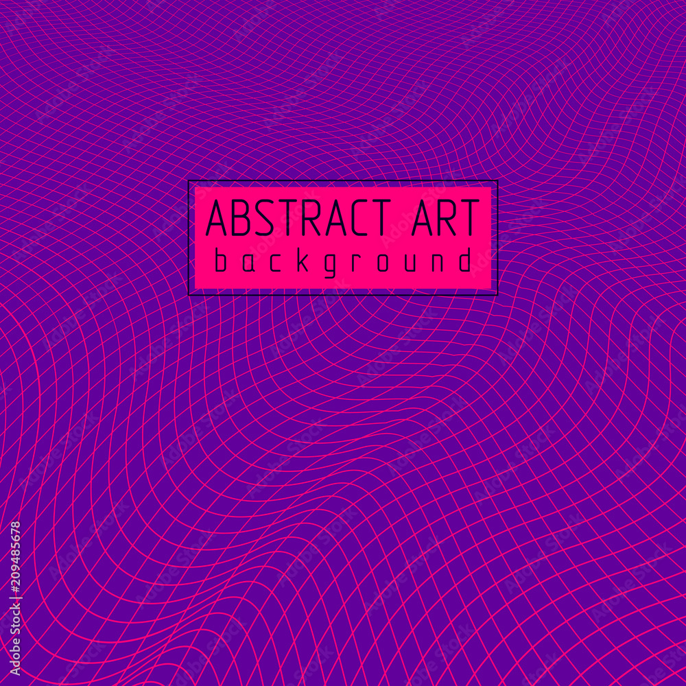 Poster abstract background of dimensional 3d low poly mesh vector illustration, lattice surface.