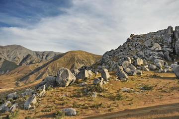 Fantastic landscapes of New Zealand