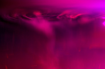 the chemical reaction of the paint with water