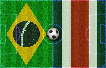 Brasilien gegen Costa Rica WM