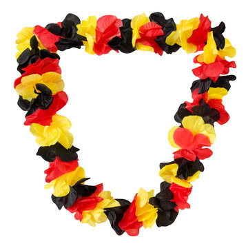 Deutschland  -  Fan  -  Blumenkette