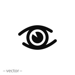 eye icon vector