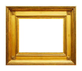 Old classic wooden frame