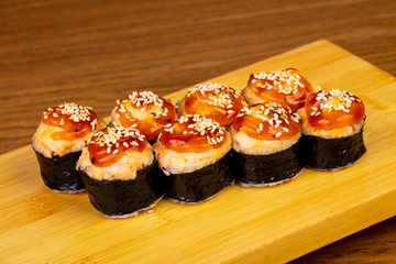 Delicious fried rolls