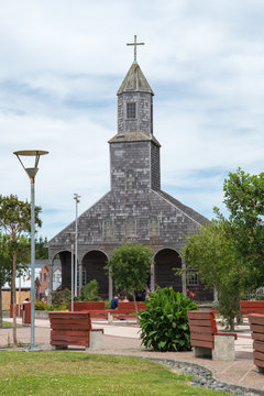 UNESCO Church of Santa Mar&iacute;a de Loreto in Achao