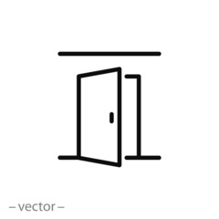 door icon vector