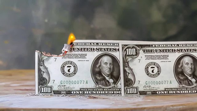 Burning Dollar