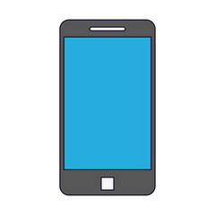 Smartphone mobile technology vector illustration graphic design
