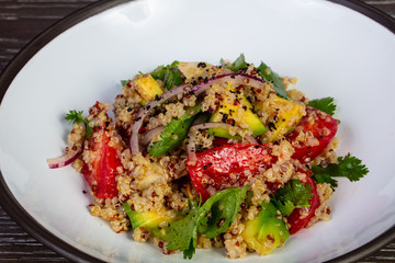 Fresh vegetable salad