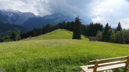 small town in the alps