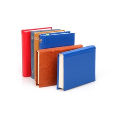 Stack of books isolated on white background