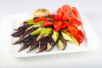 Grilled vegetables