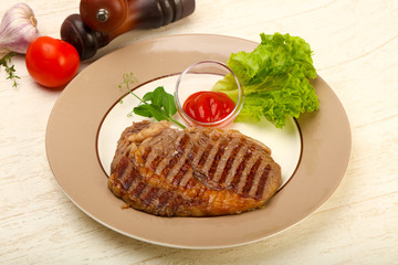 Rib eye steak