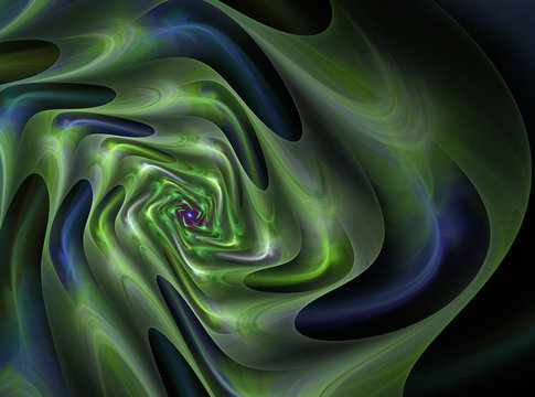 Abstract digital creation labyrint