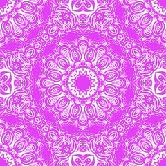 Art deco floral pattern of geometric elements. seamless pattern. Vector illustration. design for printing, presentation, textile industry