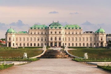 belvedere palace in vienna