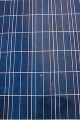 Solar Pannels on a cloudy day