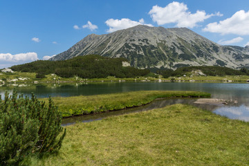 Amazing Landscape with Muratovo Lake and Todorka peak, Pirin Mountain, Bulgaria