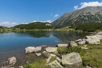Amazing Landscape with Muratovo Lake, Pirin Mountain, Bulgaria