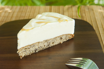 Vanilla and Banana Bread Ice Cream Cake