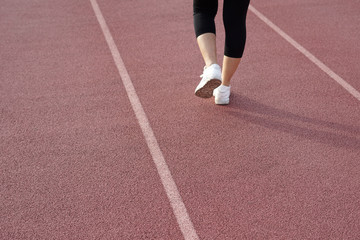 Blur Backgrounds Foot Women walk exercise
