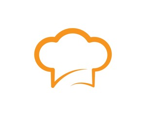 hat chef logo template