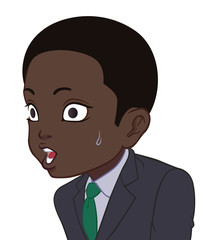 驚くちびキャラ１　男性　タイプE