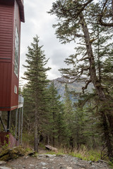 Mountain view in Juneau