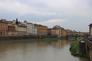 Arno river in Florence Italy