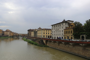 canal in Florence Italy 