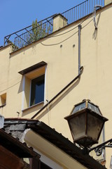 Fototapeta na wymiar Old house in Florence Italy 