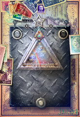 Fantastic landscapes, fairytale and enchanted in gothic and steampunk frames © Rosario Rizzo