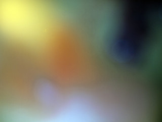 chemical experiment with paints