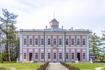 An old manor in a classical style in Russia

