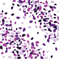 Cute  Pattern with Leaves for Greeting Card or Poster. Vector Background for Spring or Summer Design.