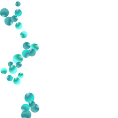 Modern background with bubbles. Cute Pattern for Postcard, Print, Banner or Poster. Vector Texture in Trendy Style