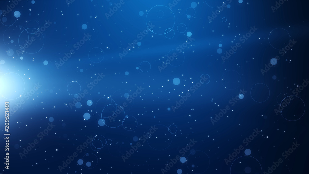 Wall mural magic background particle effect, simple background motion graphic