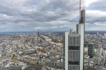 Fototapeta na wymiar Frankfurt city (Germany).