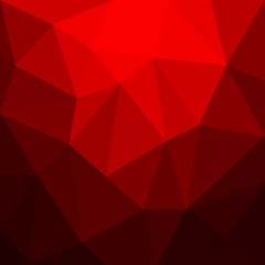 Abstract red geometric background