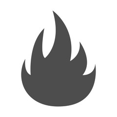FIRE FLAME icon. Vector illustration.