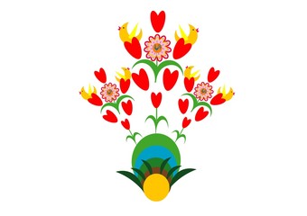 ozdoba, wieś, folk © monikakosz