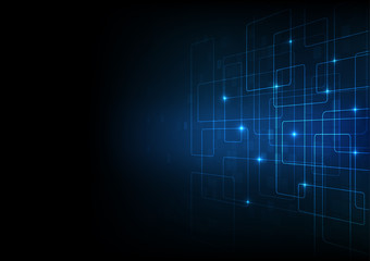 Fototapeta premium background abstract polygon data technology communication vector design illustration