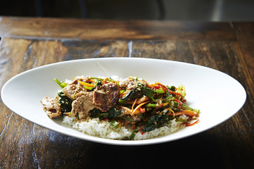  Rice with Beef