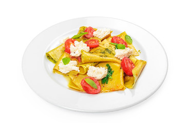 pasta isolated on white background